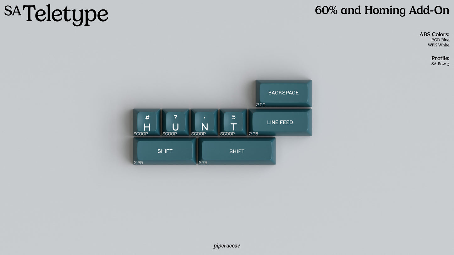 SA Teletype 60% and Homing Add-on