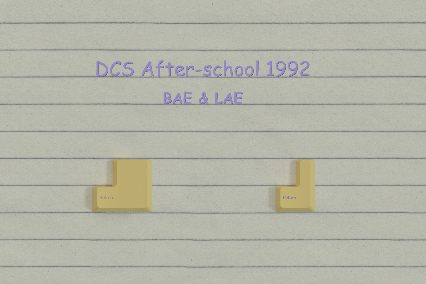 [Group Buy] DCS After School 1992 40s Kit